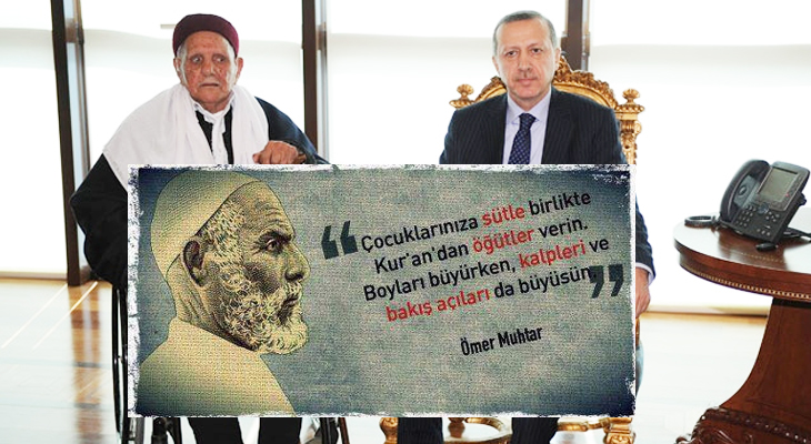 Ömer Muhtar hazretlerinin oğlu Muhammed Muhtar Hakk'a yürüdü