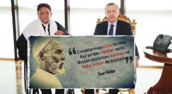 Ömer Muhtar hazretlerinin oğlu Muhammed Muhtar Hakk'a yürüdü