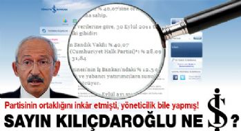 İş Bankası'nın CHP'ye ait hisseleri hazineye devredilsin