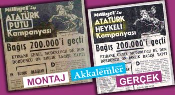 Karanlık bir el kuyuya bir taş attı: Altından tüm ülke için heykel kampanyası çıktı