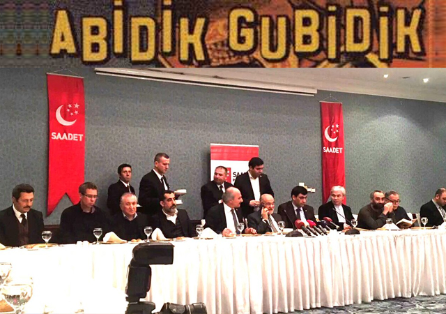 Abidik gübüdük ittifakı'nın paydaşının toplantısında ilginç isimler