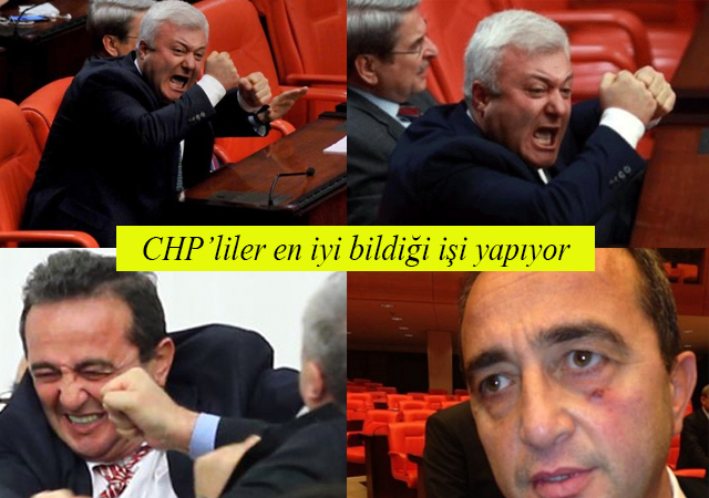 CHP'yi bastı, Tezcan'ı yumrukladı, CHP arenaya döndü