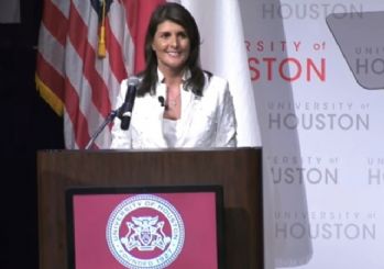 ABD'nin BM Daimi Temsilcisi Haley'e Filistin protestosu