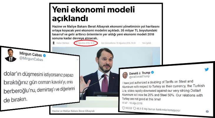 Trump'tan parça tesirli tweet