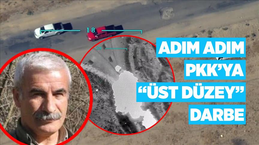 Hava aracı PKK'lı böyle imha etmiş
