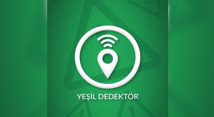 Yeşil dedektöre bastı işten kovuldu