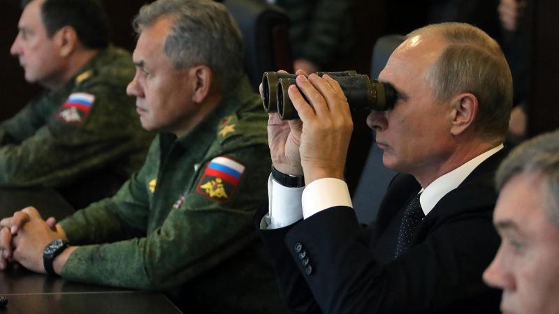 Soğuk adam Putin'den askerî şov