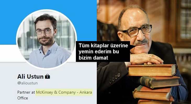 McKinsey'nin Ankara müdürü damat çıktı