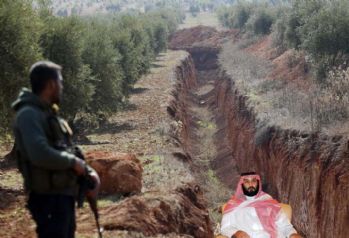 Suud, PKK ve PYD gibi hendek çalışmalarına başlıyor