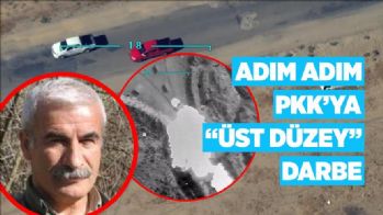 Hava aracı PKK'lı böyle imha etmiş