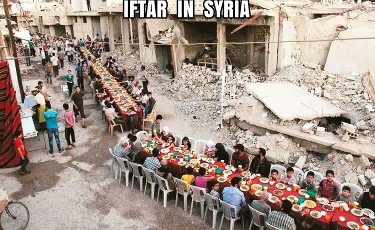Dünyadan iftar kareleri